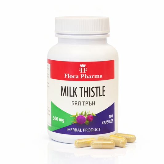 Бял трън – 100 капсули (300 mg) – натурална защита и детокс за черния дроб